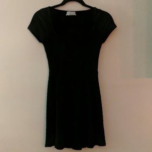 Urban Outfitters ribbed black dress